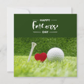 Happy Vaderdag om papa groen te golven met liefde (Voorkant)