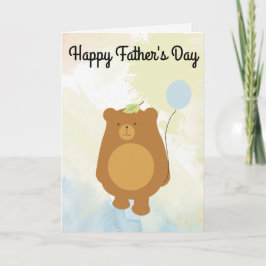 Happy Vaderdag - Papa Beer Kaart