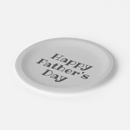 Happy Vaderdag Paper-Bord Papieren Bordje (Gekanteld)