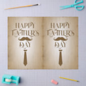 Happy Vaderdag papier (Craft)