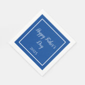 Happy Vaderdag Party Servet (Hoek)