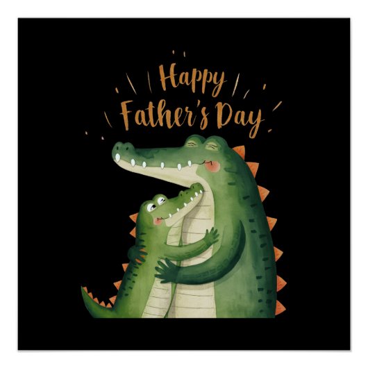 Happy Vaderdag Perfect Poster (Voorkant)
