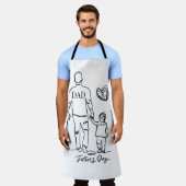 HAPPY VADERDAG PERSONALISEER NAAM MINIMALIST SCHORT (Gedragen)