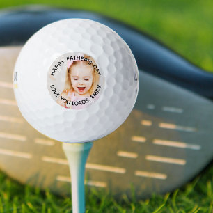 Happy Vaderdag   Persoonlijke foto Golfballen