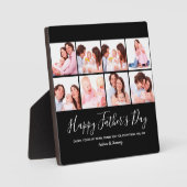 Happy Vaderdag, persoonlijke foto's 8 Collage Fotoplaat (Voorkant)