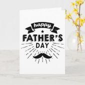 HAPPY VADERDAG Persoonlijke pap kaart (Gele Bloem)