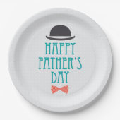 Happy Vaderdag Pet & Bow Stropdas | Bord papier (Voorkant)