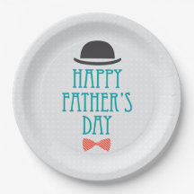 Happy Vaderdag Pet & Bow Stropdas | Bord papier