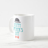 Happy Vaderdag Pet & Bow Stropdas | Koffie-Mok Koffiemok (Voorkant links)