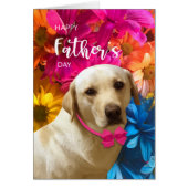 Happy Vaderdag, Pet, Labrador Dog LoverCard (Voorkant)