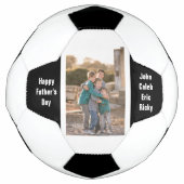 Happy Vaderdag Photo and Names Voetbal (Voorkant)
