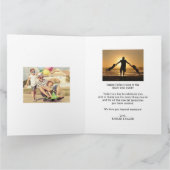 Happy Vaderdag Photo Collage BIG - Aangepast Kaart (Binnen)