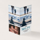 Happy Vaderdag Photo Collage Kaart (Buitenkant)