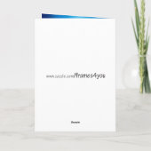 Happy Vaderdag Photo Lijst Kaart (Achterkant)