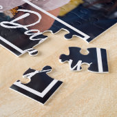 Happy Vaderdag Photo Puzzle Legpuzzel (Zijkant)