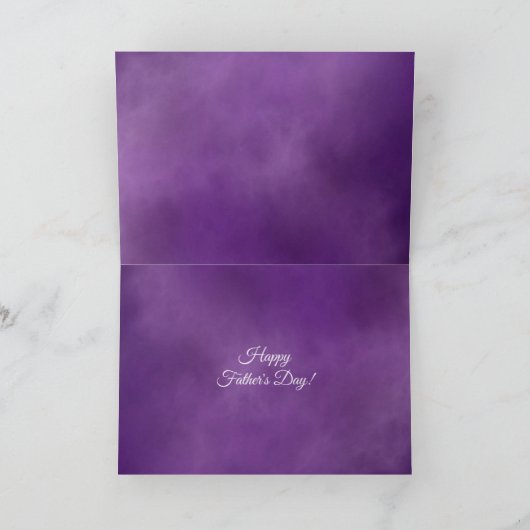 Happy Vaderdag Poem Kaart (Binnen)