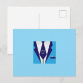 Happy Vaderdag Post Kaart (Voorkant / Achterkant)