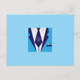 Happy Vaderdag Post Kaart