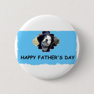 HAPPY VADERDAG RONDE BUTTON 5,7 CM