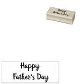 Happy Vaderdag Rubber Stamp Rubberstempel (Gestempeld)