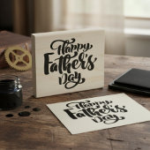 Happy Vaderdag Rubber Stamp Rubberstempel