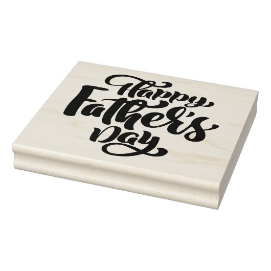 Happy Vaderdag Rubber Stamp Rubberstempel (Stempel)