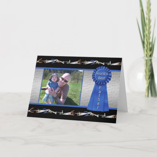 Happy Vaderdag - 's werelds beste vader - aangepas Kaart (Voorkant)