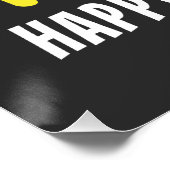 Happy Vaderdag schattig ontwerp Perfect Poster (Hoek)