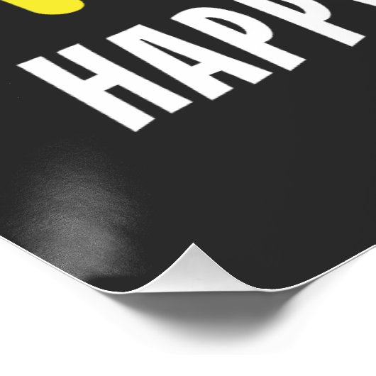 Happy Vaderdag schattig ontwerp Perfect Poster (Hoek)