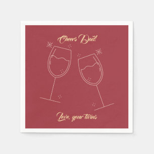 Happy Vaderdag Servet