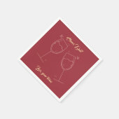 Happy Vaderdag Servet (Hoek)