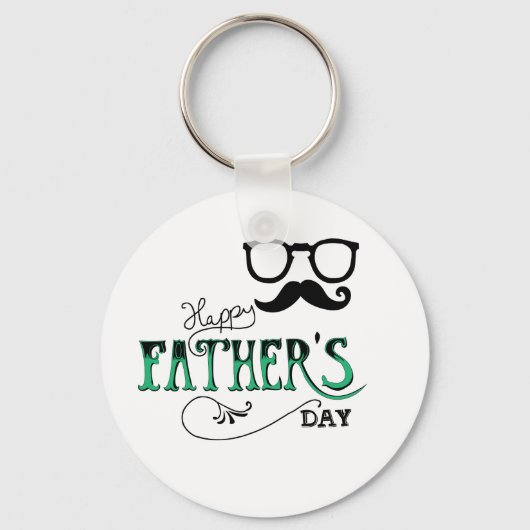 Happy Vaderdag Sleutelhanger (Voorkant)