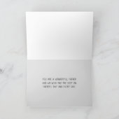 Happy Vaderdag Son Mountain Vista Evergreens Feestdagen Kaart (Binnen)