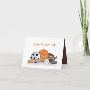 Happy Vaderdag Sports Kaart