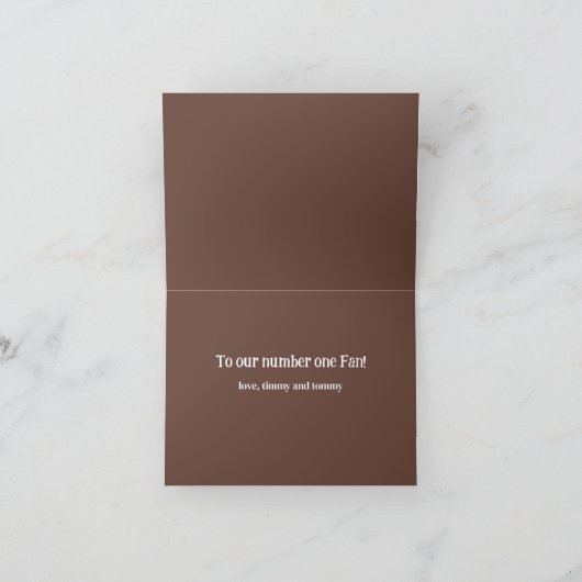 Happy Vaderdag Sports Kaart (Binnen)