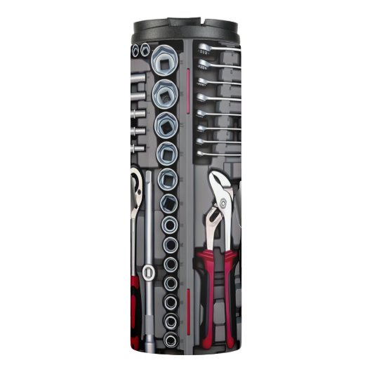 Happy Vaderdag stapte op pap Thermosbeker (Achterkant)