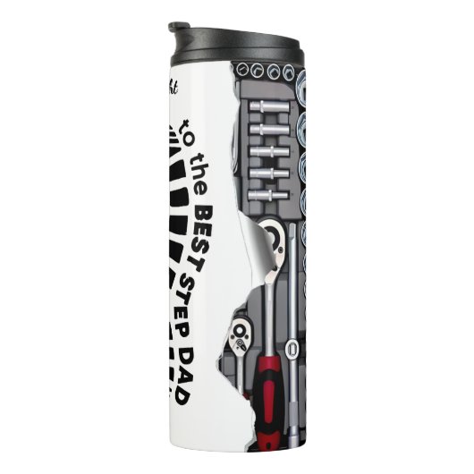 Happy Vaderdag stapte op pap Thermosbeker (Geroteerd rechts)