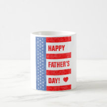 Happy Vaderdag Stars en Stripes