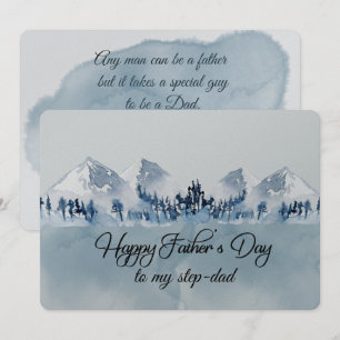 Happy Vaderdag Step-Dad Kaart