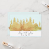 Happy Vaderdag Step-Dad Kaart (Voorkant / Achterkant in situ)