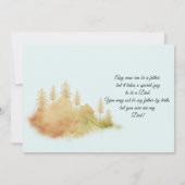 Happy Vaderdag Step-Dad Kaart (Achterkant)