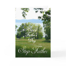 Happy Vaderdag Step-Father-Landscape