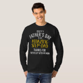 Happy Vaderdag Step Pap T-shirt (Voorkant volledig)