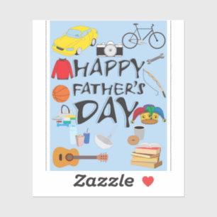 Happy Vaderdag Sticker