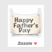 Happy Vaderdag Sticker (Vel)