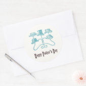 Happy Vaderdag Stickers (Envelop)