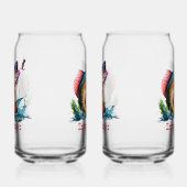 Happy Vaderdag Striking Fish Blikvorm Glas (Rechts)