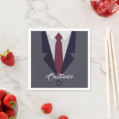 Happy Vaderdag Suit Paper Napkins Servet (Insitu)