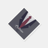 Happy Vaderdag Suit Paper Napkins Servet (Hoek)