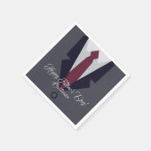 Happy Vaderdag Suit Paper Napkins Servetten (Hoek)